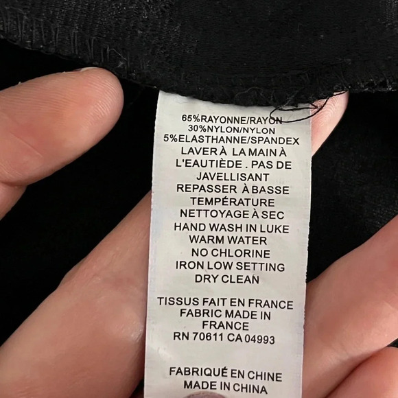 VEX Collection/ Quilted black pencil skirt/ Size EU 36(about size US L) - Picture 9 of 14